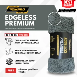 Kain Lap Microfiber Edgeless Mobil Motor Lap Mikrofiber Microfiber 40x40 Lap Fiber Ompro Edgeless
