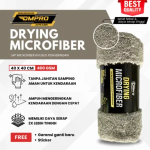 Kain Lap Microfiber Mobil Lap Edgeless Mikrofiber Pengering Cuci Motor 40x40 Drying Microfiber